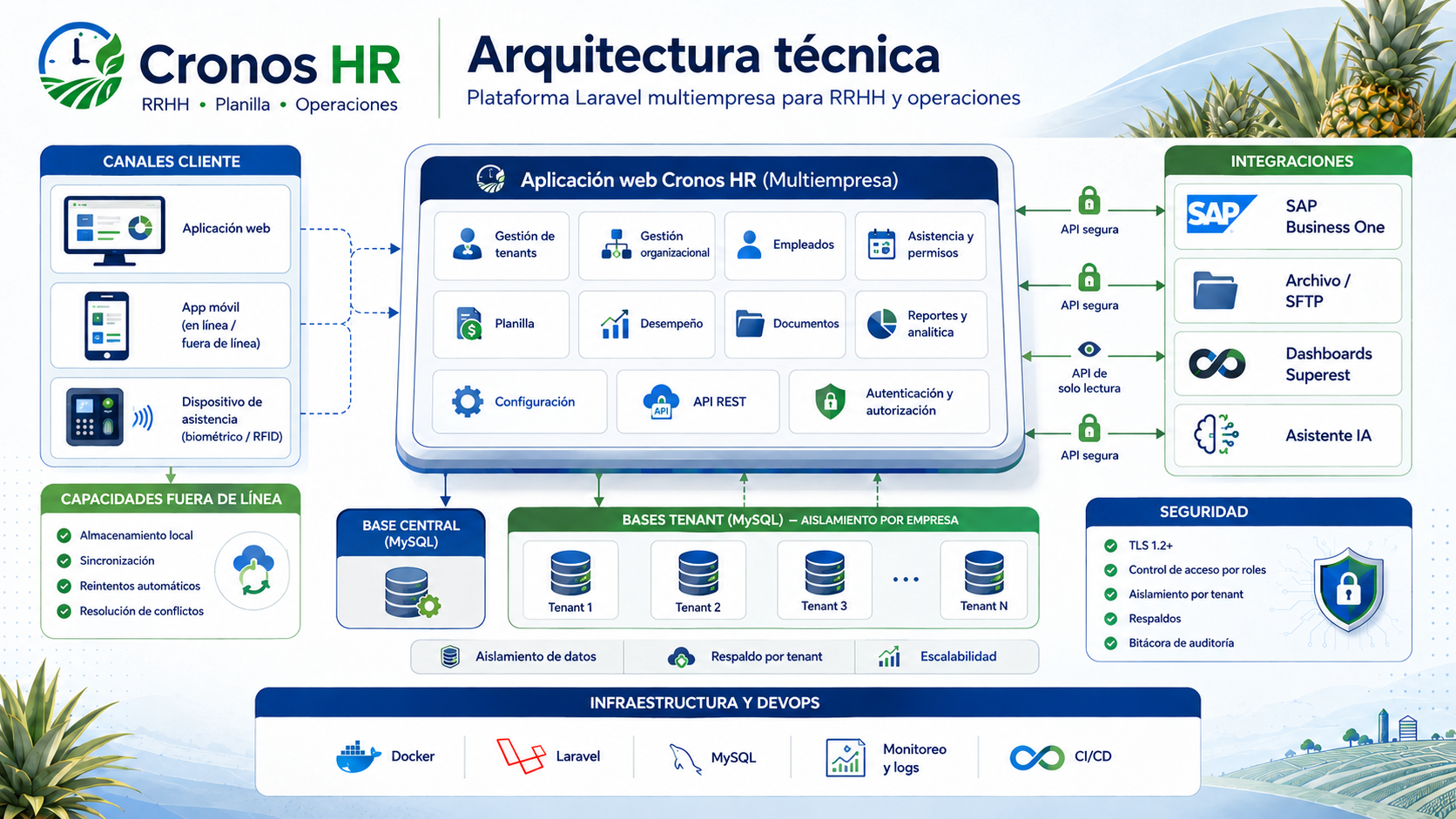 Estructura del sistema